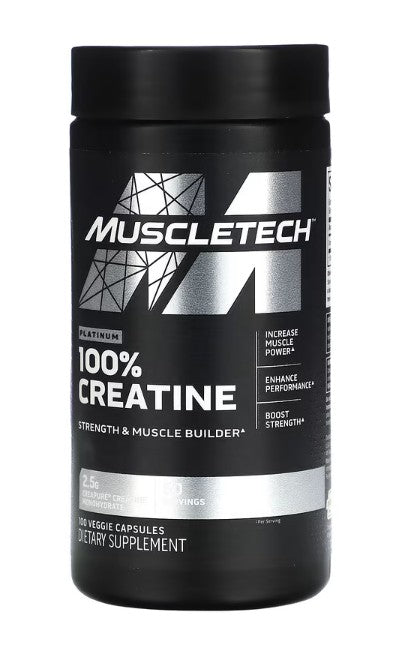 MuscleTech Platinum 100% kreatīns – 100 kapsulas