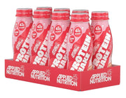 Applied Nutrition olbaltumvielu kokteilis ar zemenēm un krējumu – 8 x 500 ml.