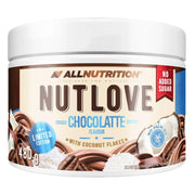 Allnutrition Nutlove, šokolādes konfektes ar kokosriekstu skaidiņām – 480 g