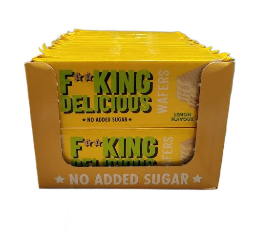 Allnutrition Fitking gardas vafelis ar citronu – 32 x 80 g