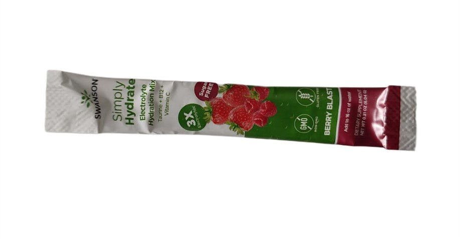 Swanson Simply Hydrate, ogu garša – 6,04 g (1 porcija)
