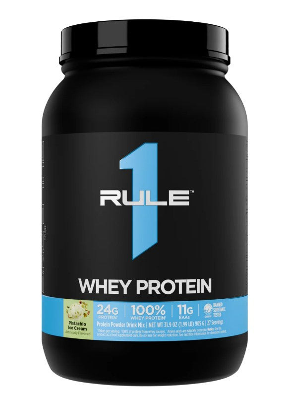 Rule One sūkalu proteīns, pistāciju saldējums – 905 g