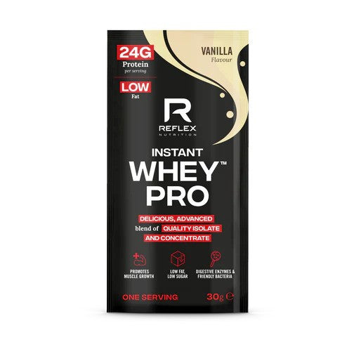 Reflex Nutrition Instant Whey Pro, vaniļas garša – 30 g (1 porcija)
