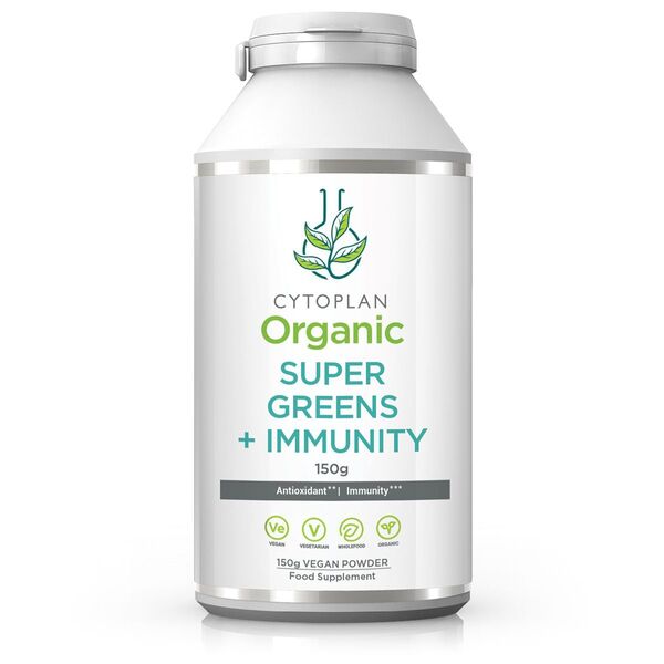 Cytoplan Super Greens + imunitāte - 150 g