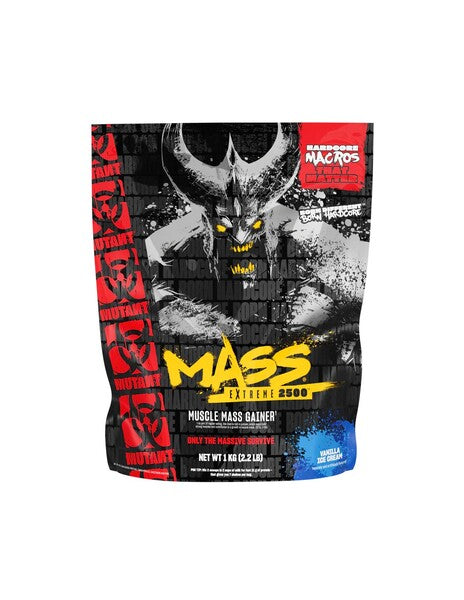 Mutant Mutant Mass Extreme 2500, vaniļas saldējums – 1000 g (3,5 porcijas)