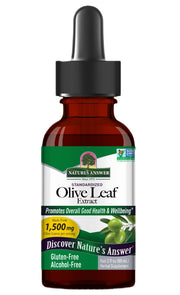 Nature's Answer olīvu lapu ekstrakts – 60 ml.