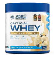 Applied Nutrition Critical Whey, vaniļas saldējums – 132 g (4 porcijas)