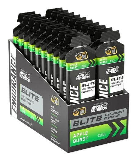 Applied Nutrition Endurance Elite Performance enerģijas želeja ar ābolu garšu – 20 x 60 ml.