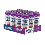 Applied Nutrition Beef XP skārdenes ar jaukām ogām – 12 x 500 ml.
