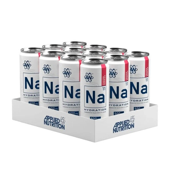 Applied Nutrition Na11 hidratācijas dzēriens, saldētas ogas - 12 x 330 ml.