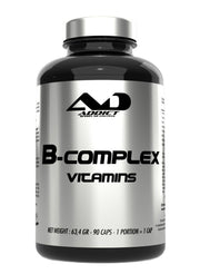 Addict Sport Nutrition B kompleksa vitamīni – 90 kapsulas
