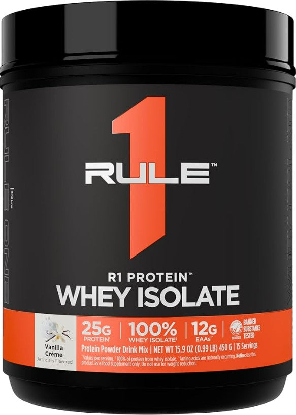 Rule One R1 proteīna šokolāde ar vaniļas krēma garšu – 450 g