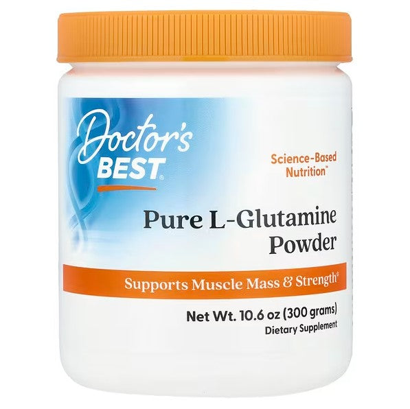 Doctor's Best L-glutamīna pulveris – 300 g