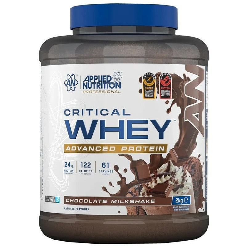 Applied Nutrition Critical Whey šokolādes piena kokteilis – 2000 g