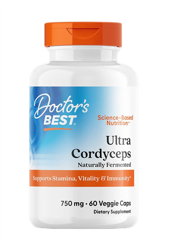 Doctor's Best Ultra Cordyceps, 750 mg – 60 kapsulas