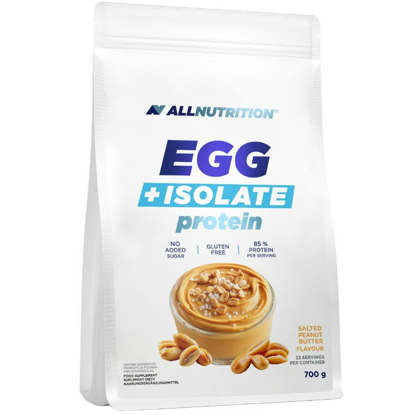 Allnutrition olbaltumvielas no olas baltuma + izolāts, sāls zemesriekstu sviests - 700 g