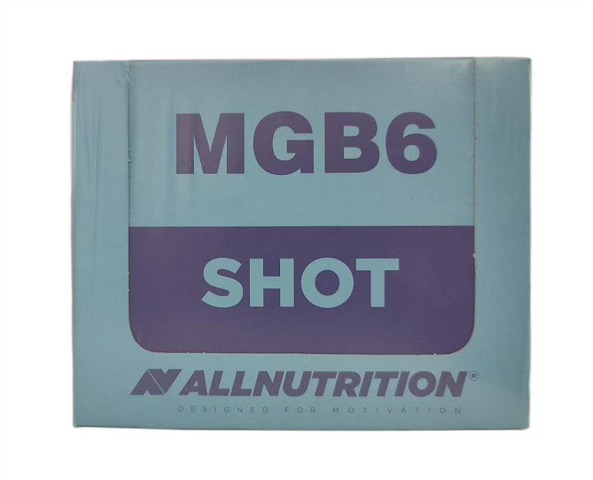 Allnutrition MgB6 šotiņš – 12 x 80 ml.
