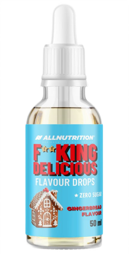 Allnutrition Fitking garšīgi ingvera garšas pilieni – 50 ml.