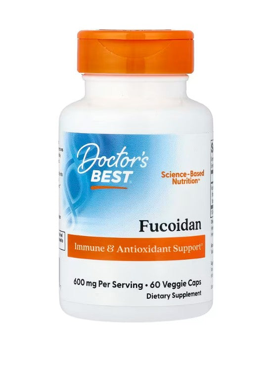 Doctor's Best fukoidāns, 600 mg – 60 kapsulas
