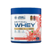 Applied Nutrition Critical Whey zemeņu piena kokteilis – 132 g (4 porcijas)