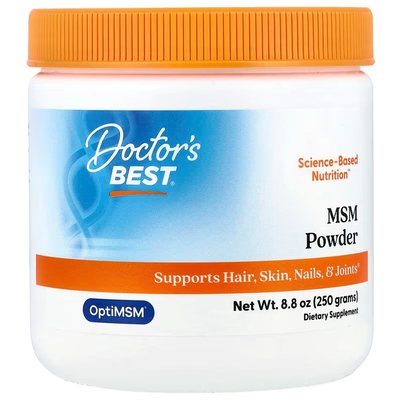 Doctor's Best MSM ar OptiMSM, pulveris - 250 g