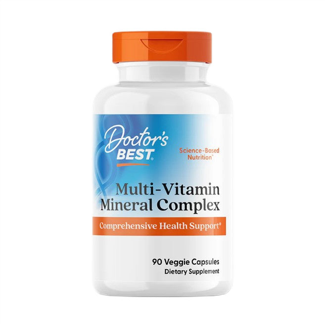 Doctor's Best multivitamīnu un minerālvielu komplekss – 90 kapsulas
