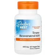 Doctor's Best transresveratrols 600 mg – 60 kapsulas