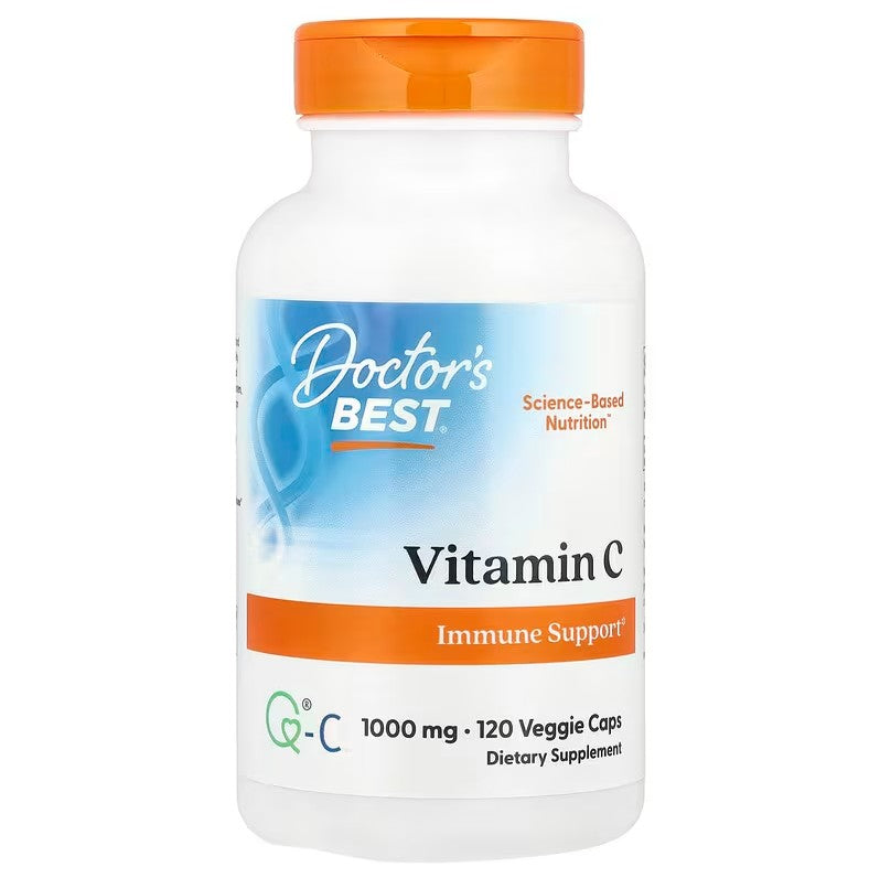 Doctor's Best Doctor's Best labākais C vitamīns ar Q - C, 1000 mg – 120 kapsulas