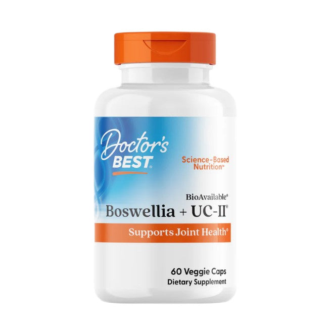 Doctor's Best bosvēlija ar UC-II – 60 kapsulas
