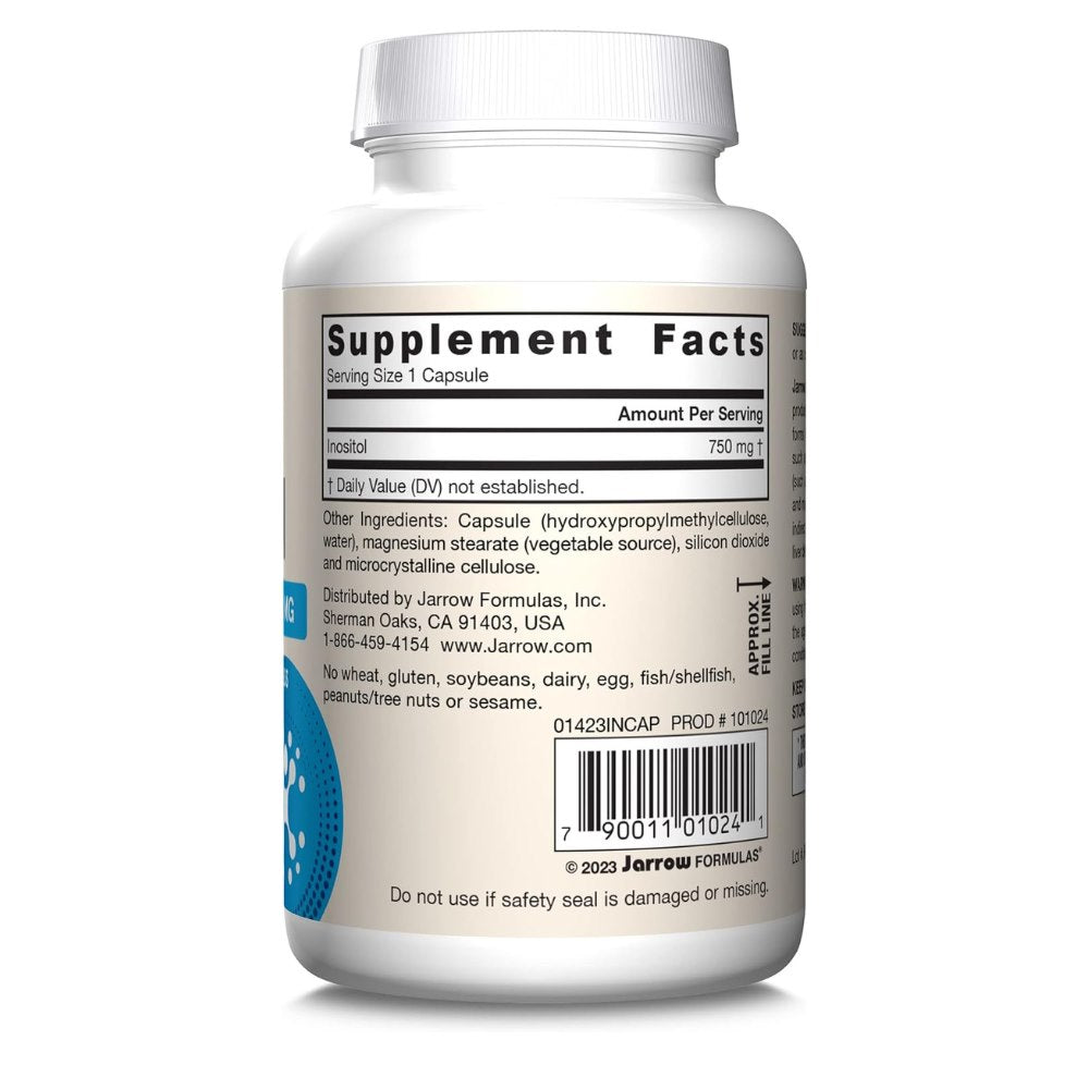 Jarrow Formulas inozīts 750 mg - 100 kapsulas