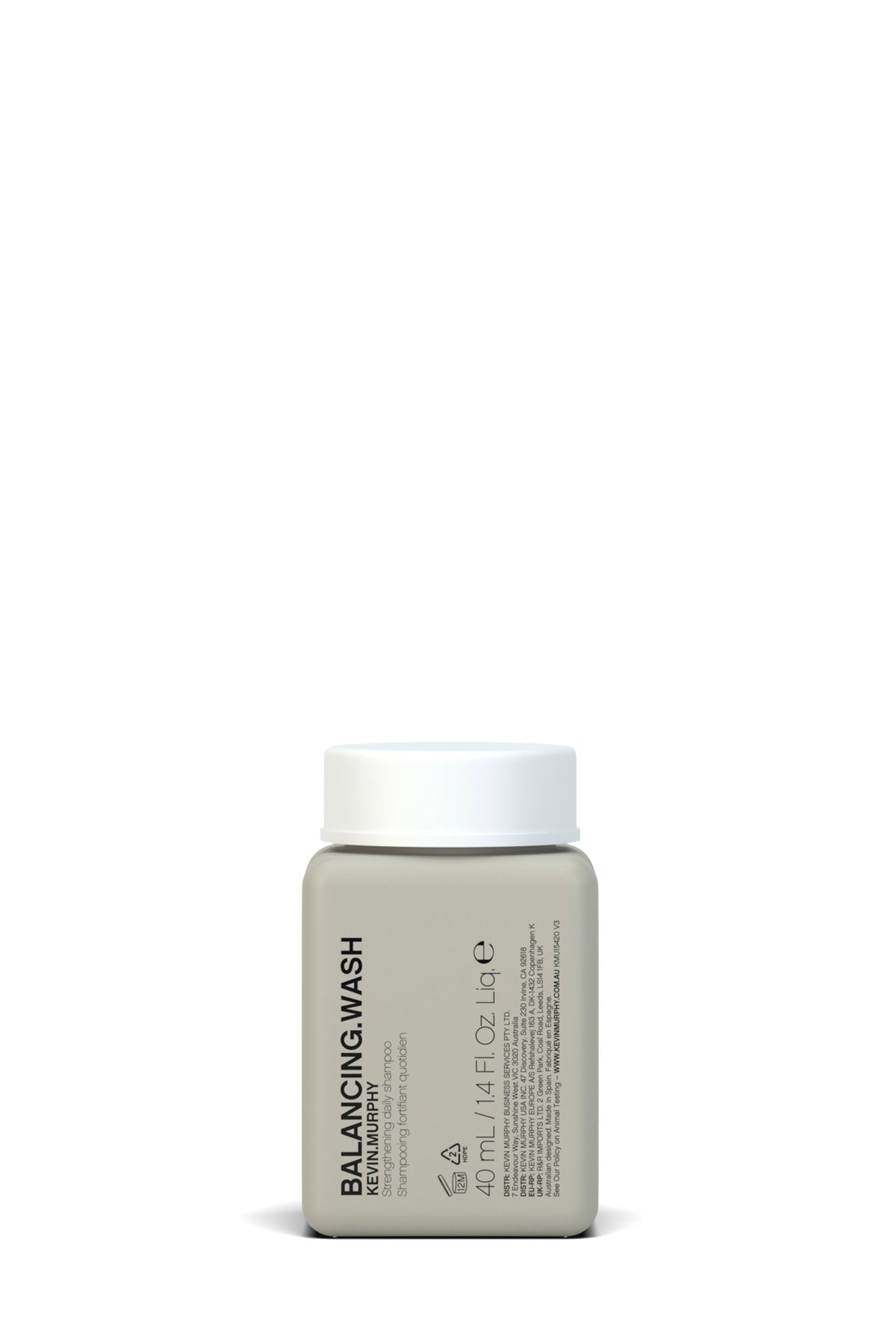 Kevin Murphy, Balancing Wash, Plaukų stiprinimo šampūnas, 40 ml