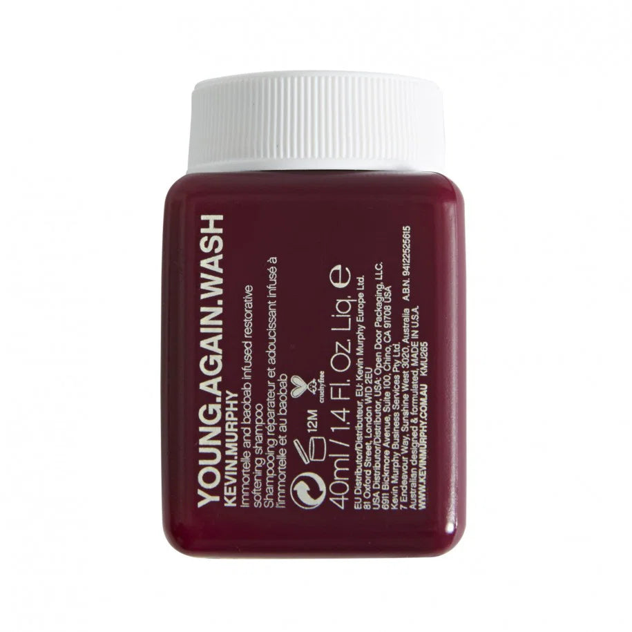 Kevin Murphy, Young Again Wash atkuriamasis plaukų šampūnas, 40 ml