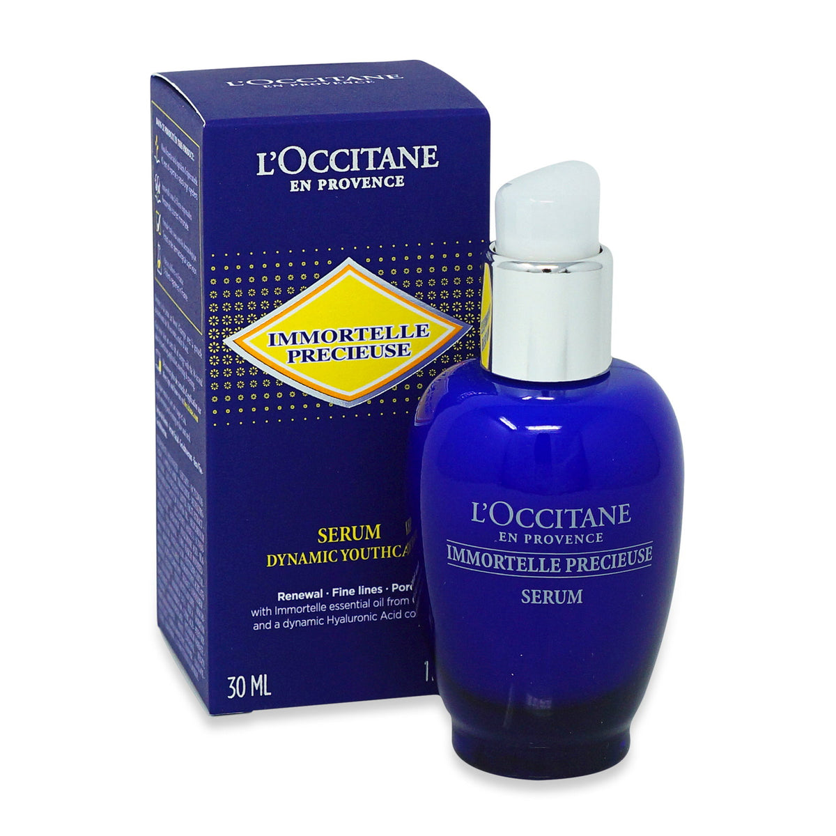 L'Occitane en Provence, Immortelle Precios, Ēteriskās eļļas, Pretnovecošanās, serums, sejai, 30 ml