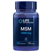 LIFE EXTENSION MSM 1000 mg - 100 kapsulas