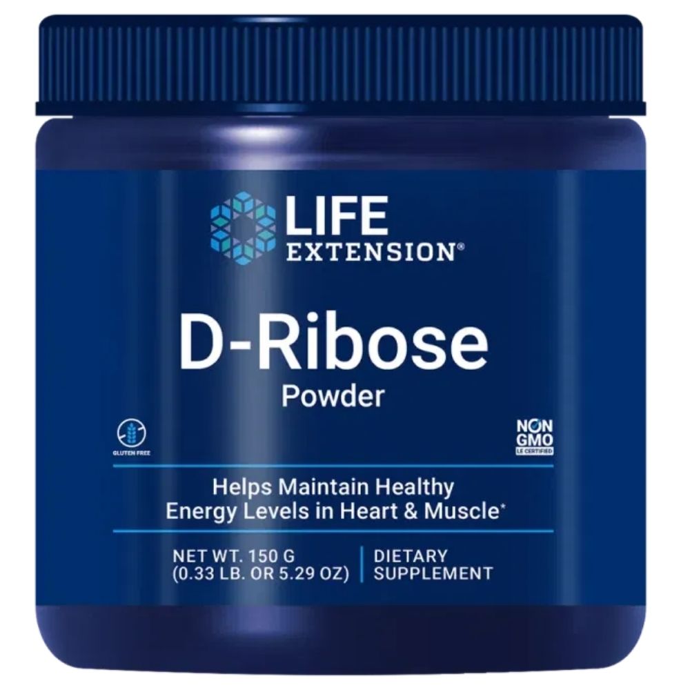 LIFE EXTENSION D-ribozes pulveris - 150 g
