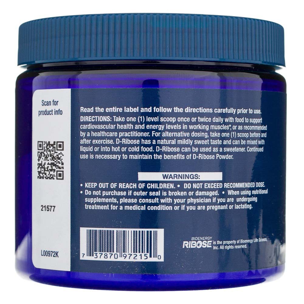 LIFE EXTENSION D-ribozes pulveris - 150 g