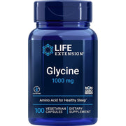 LIFE EXTENSION glicīns 1000 mg - 100 kapsulas