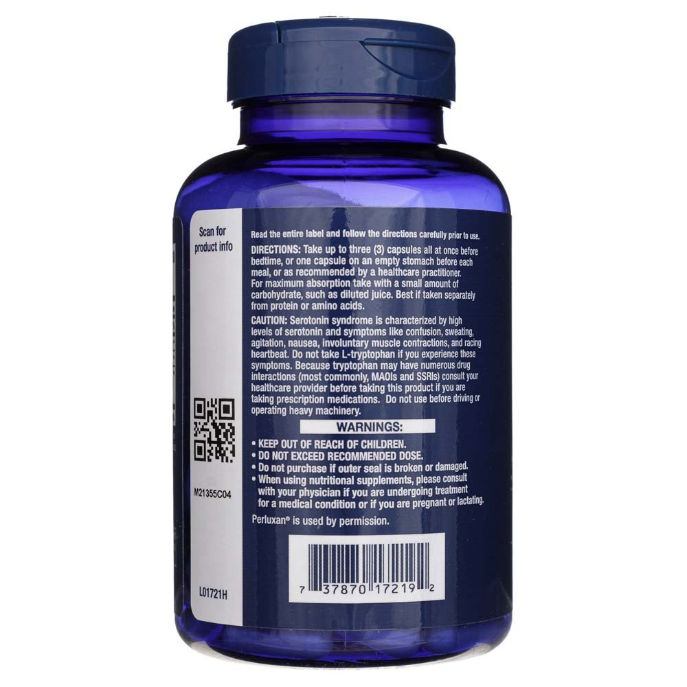 LIFE EXTENSION optimizēts triptofāns plus – 90 kapsulas