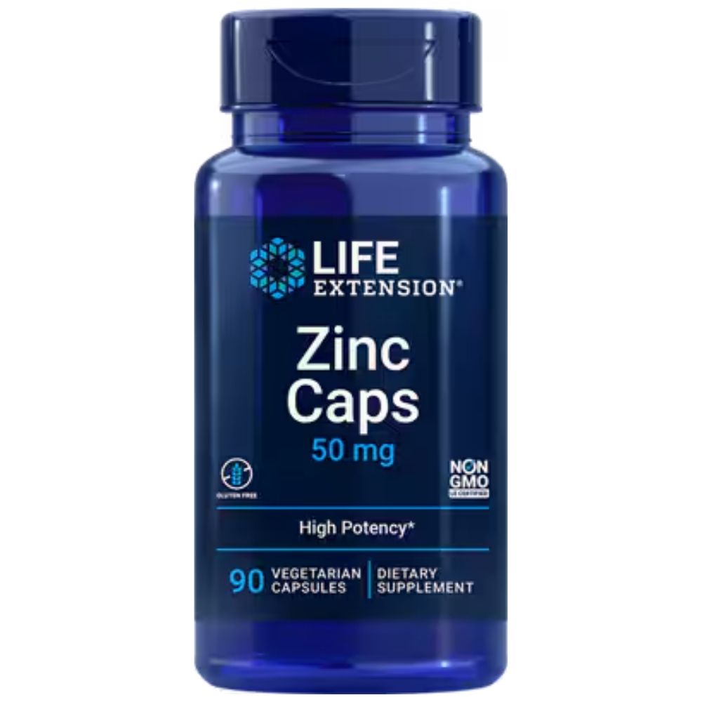LIFE EXTENSION Cinks 50 mg - 90 kapsulas