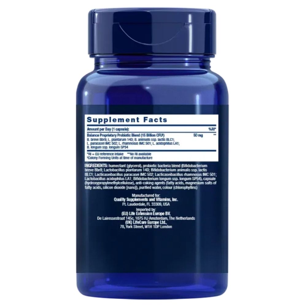 LIFE EXTENSION FLORASSIST® Balance – 30 kapsulas