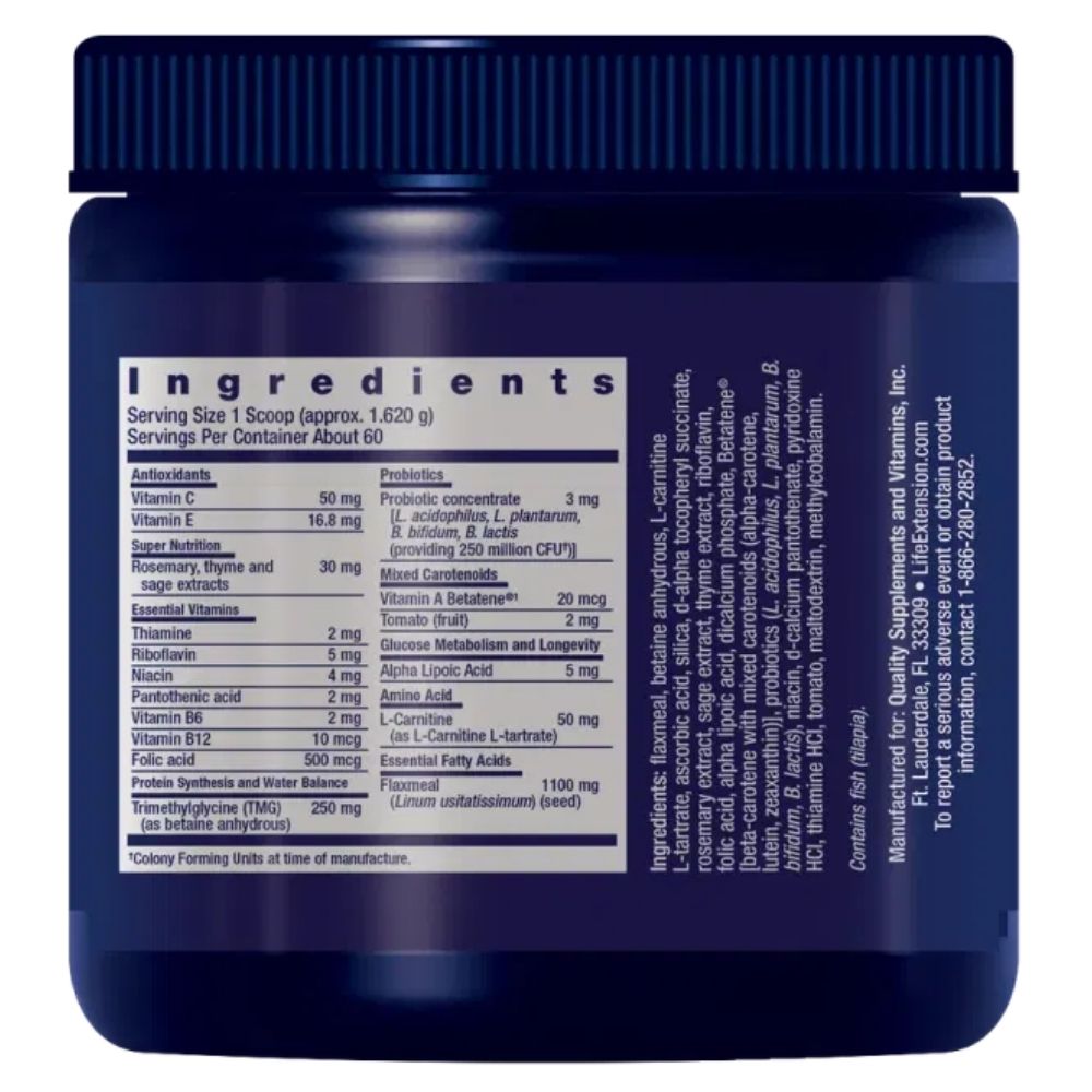 LIFE EXTENSION maisījums suņiem - 100 g