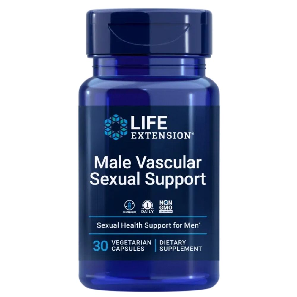 LIFE EXTENSION Male Vascular Sexual Support – 30 kapsulas