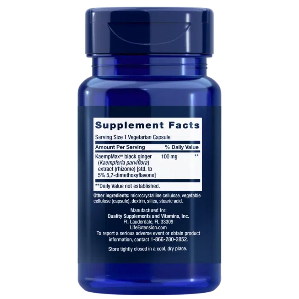 LIFE EXTENSION Male Vascular Sexual Support – 30 kapsulas