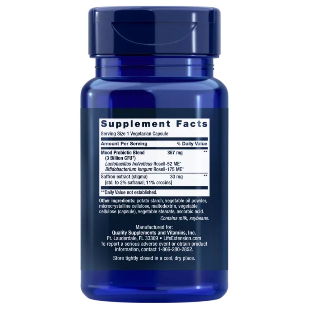 LIFE EXTENSION FLORASSIST® Mood Improve - 30 kapsulas