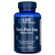 LIFE EXTENSION divas tabletes dienā (multivitamīni) — 60 tabletes
