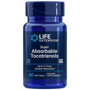 LIFE EXTENSION tokotrienoli, E vitamīns - 60 kapsulas
