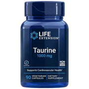 LIFE EXTENSION taurīns 1000 mg - 90 kapsulas