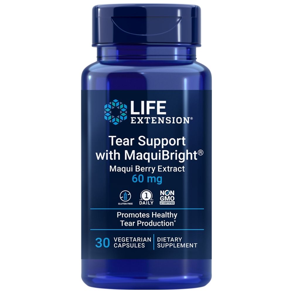 LIFE EXTENSION Tear Support ar „MaquiBright®” – 30 kapsulas