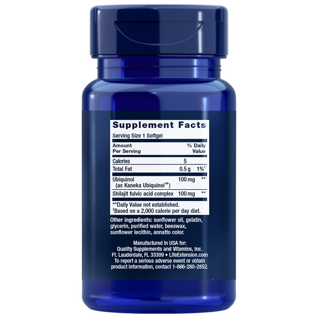 LIFE EXTENSION Super Ubiquinol CoQ10 100 mg (ubihinols) – 60 kapsulas
