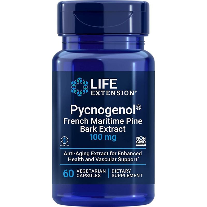 LIFE EXTENSION piknogenols – 60 kapsulas
